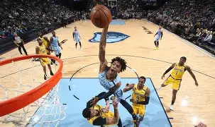 nba灰熊莫兰特多大